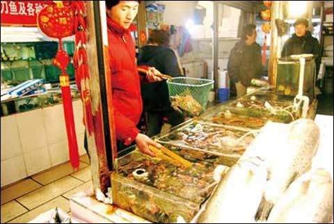 南下河水产品批发市场